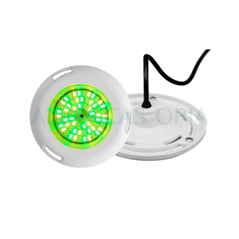 Reflector Mini Rgb Reflector HAX LA mini roscable bisel de plástico 10W 12V RGB – Albercas ...